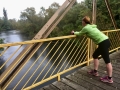 Lauf am Stichkanal Bruecke Lichterfelde