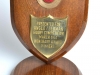 Siegerpokal des vermutlich ersten deutsch-britischen Rugbyturniers in Berlin nach Kriegsende, 1951. Sehr zur Überraschung aller Beteiligten gewinnt die Mannschaft des BSV 92 gegen die Auswahlmannschaft der britischen Truppen in Berlin. Foto: AlliiertenMuseum/Chodan