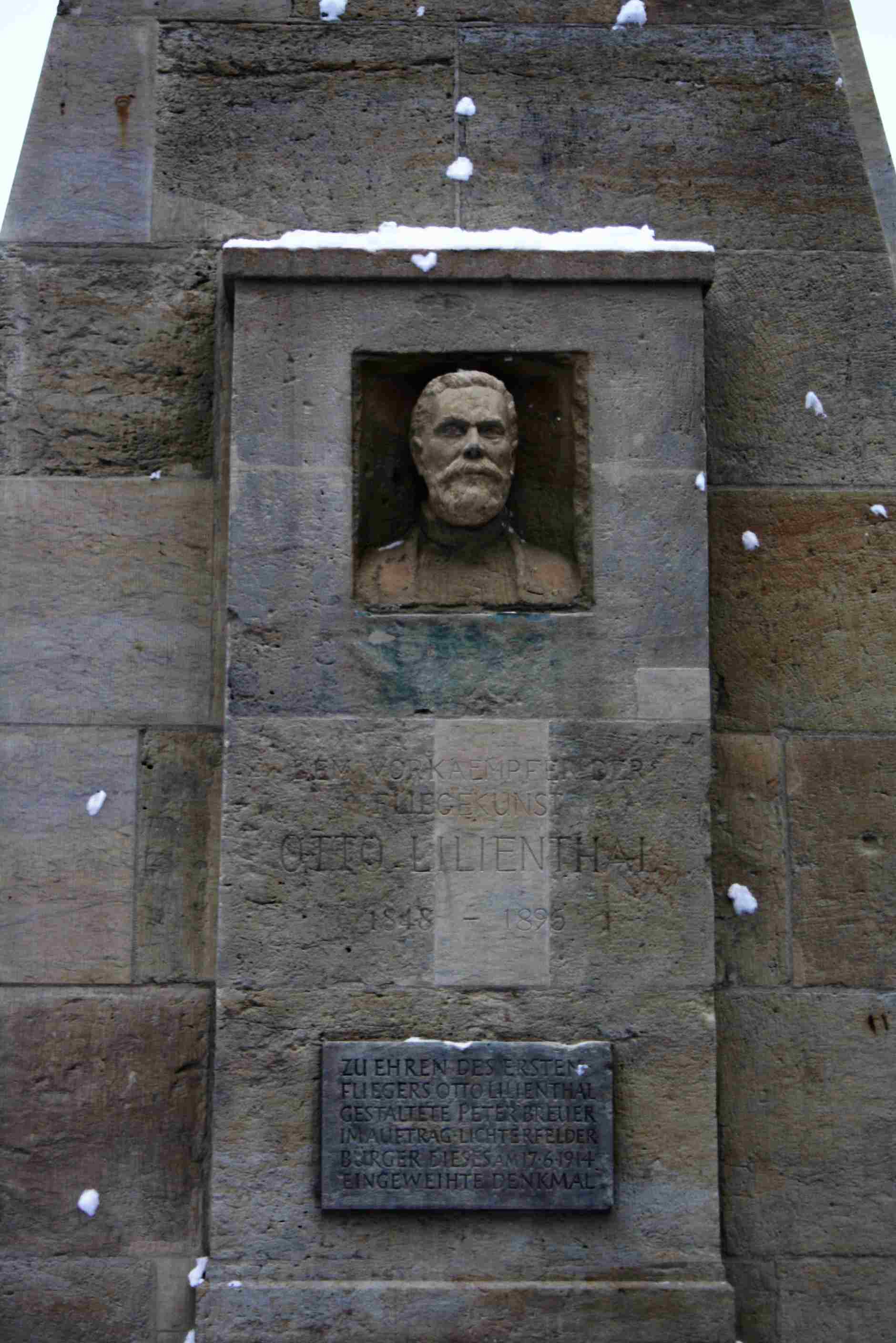 Ikarus in neuem Glanz: Lilienthal-Denkmal wurde übergeben ...