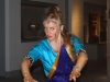 Carolin Gödeke tanzte die Sage von Durga und dem bösen Geist.
