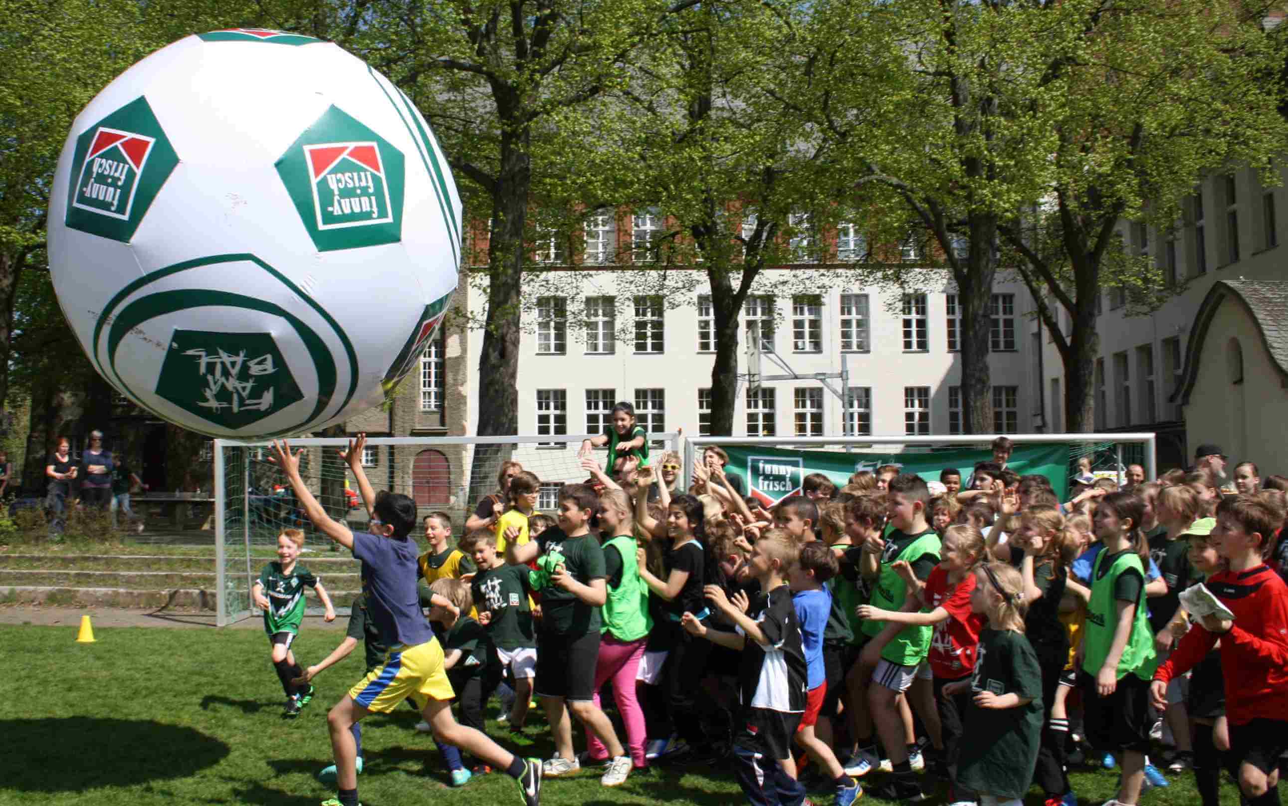 Fit am Ball: Projekt der Sporthochschule Köln machte Station in Zehlendorf