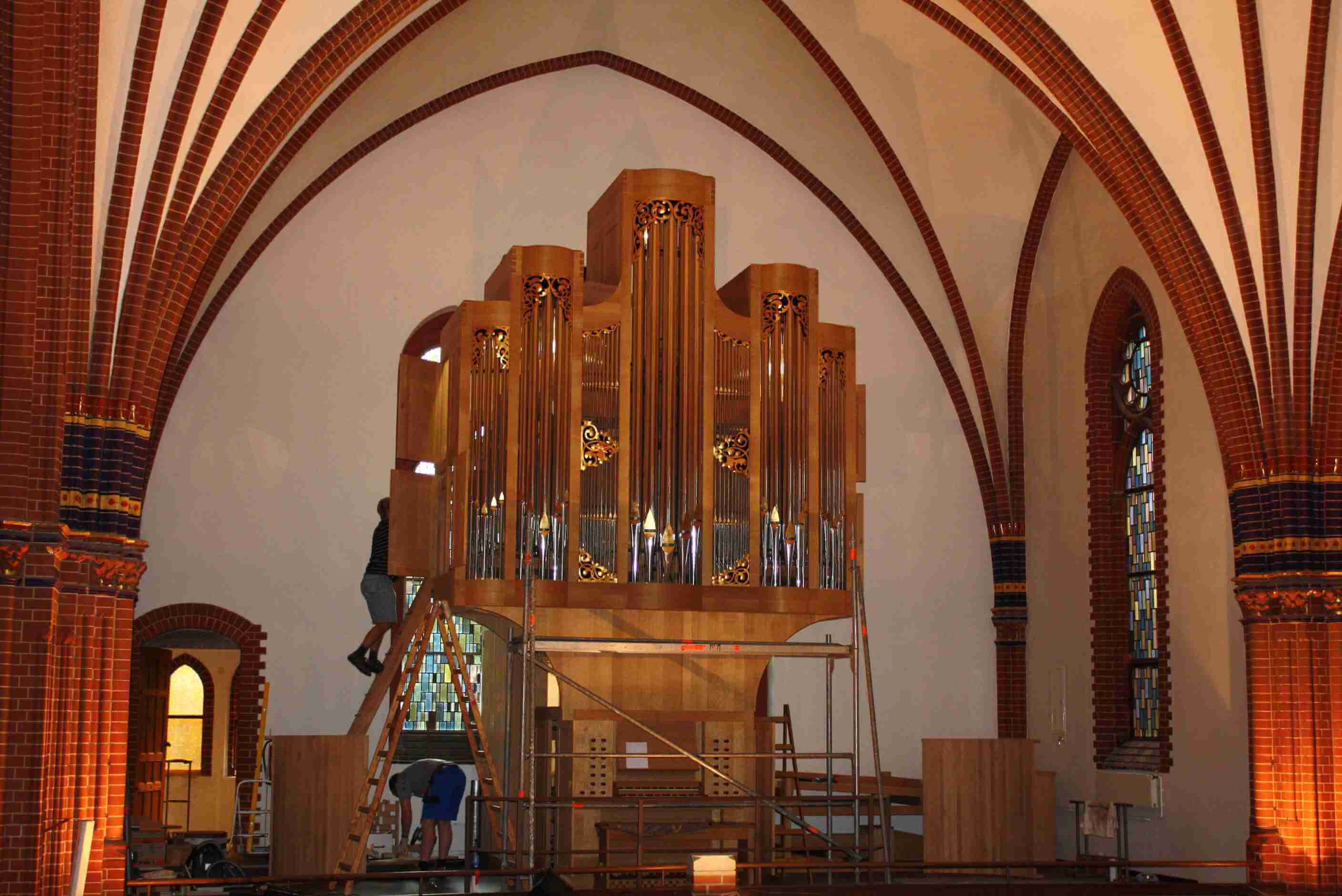 Zwei Orgeln für die Pauluskirche: Arbeiten stehen kurz vor dem Abschluss
