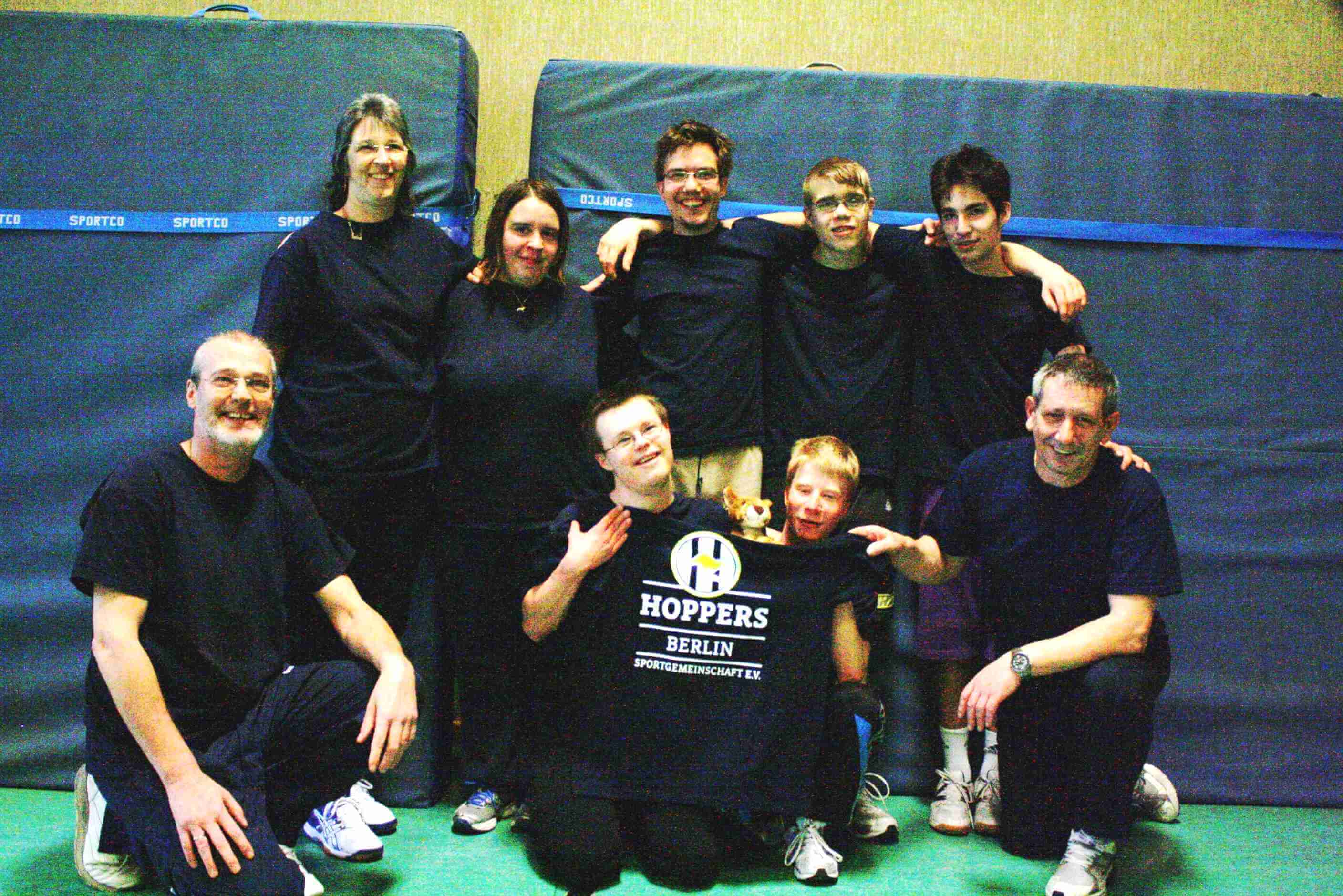 Hoppers Berlin trainieren in Zehlendorf für Special Olympics / Sponsoren gesucht