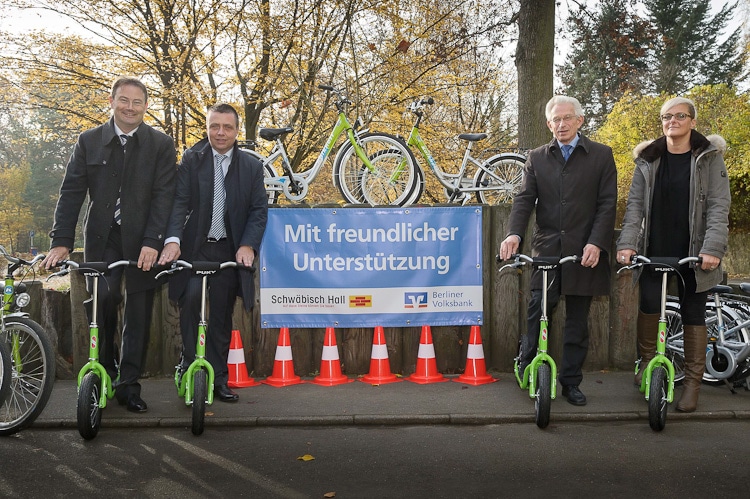 Verkehrsschule Steglitz erhält 25 neue Fahrräder