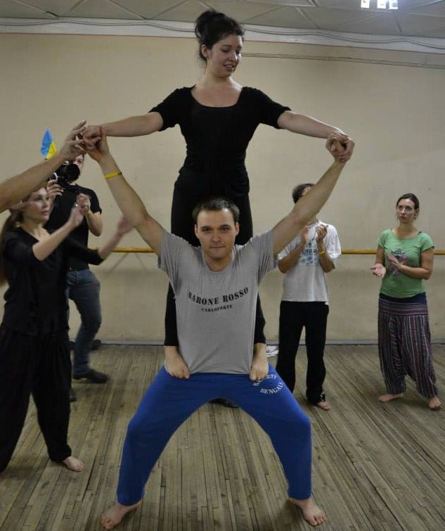 Ukrainische Schauspielschüler
