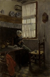 Max Liebermann Stille Arbeit, o. J. © Museum Kunst der Westküste, Föhr