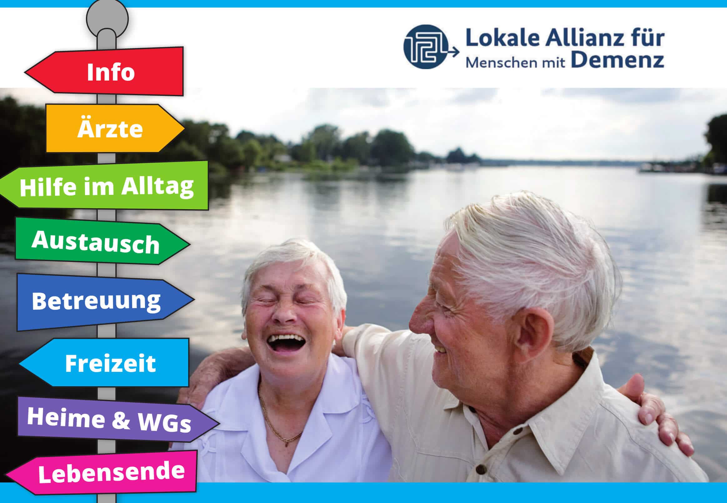 „Wegweiser für ein Leben mit Demenz in Steglitz-Zehlendorf“: Lokale Allianz verteilt Broschüre