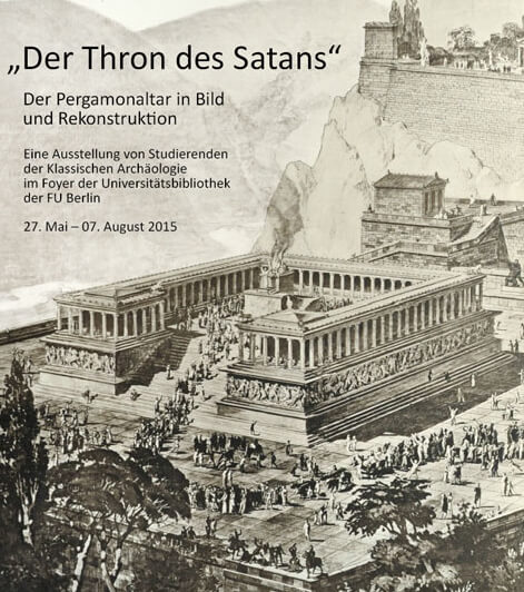 „Der Thron des Satans“: Ausstellung zum Pergamonaltar an der FU eröffnet