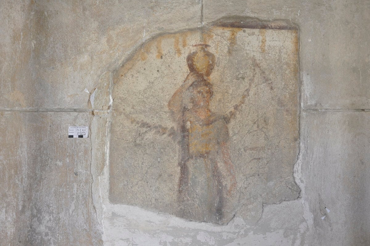Wandmalereifragmente im Schlossgarten Glienicke sind antiken Ursprungs