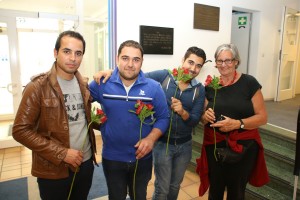 Ausstellung Diakonie Arbeitsbiografien von Flüchtlingen / Foto: Diakonie