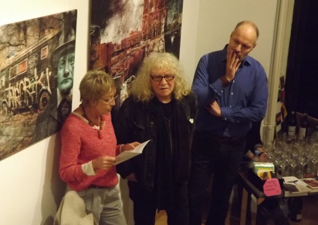 Ausstellungseröffnung Zwei Niederländer in Berlin
