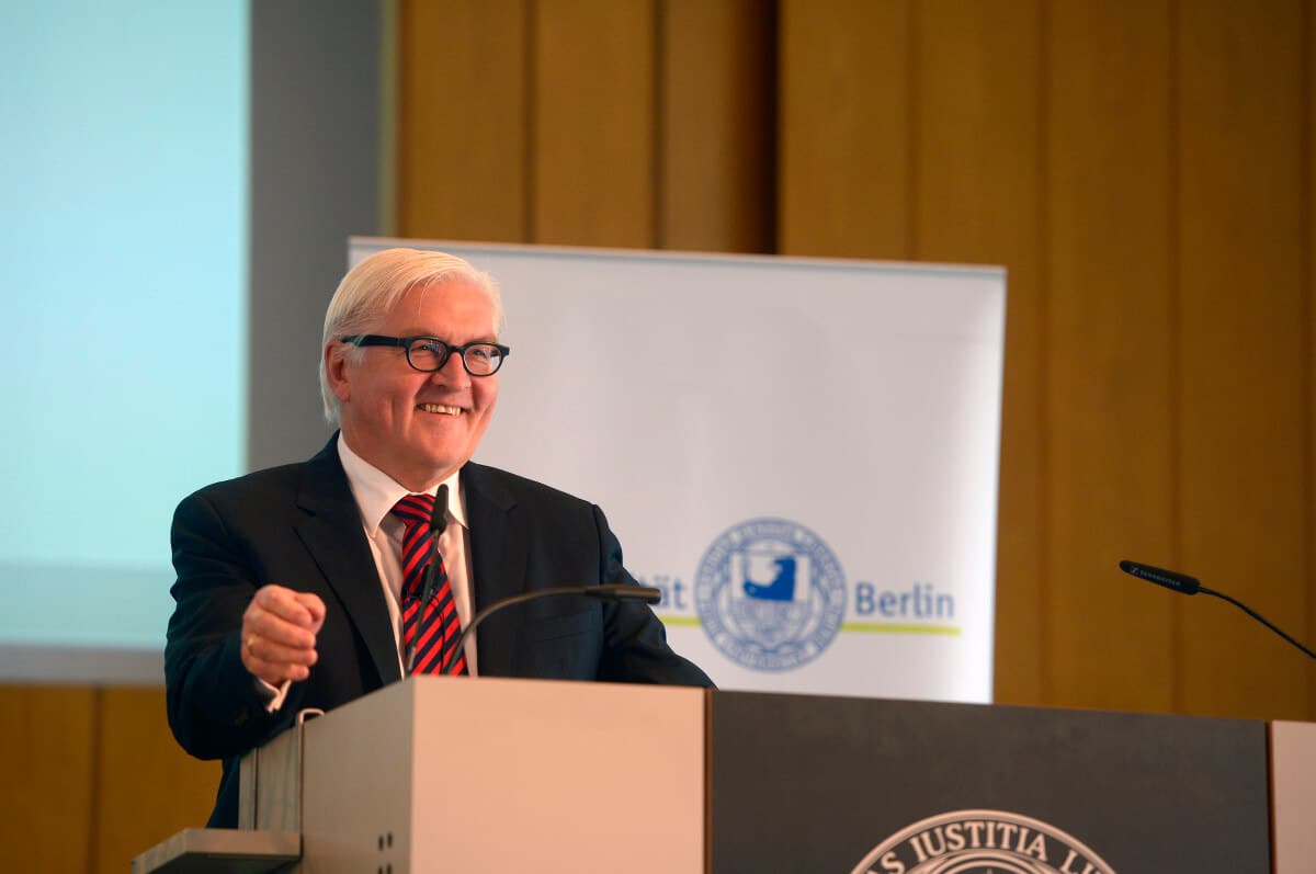 „Wegweisender Moment für die Menschheit“: Frank Walter Steinmeier spricht an der FU über 70 Jahre Vereinte Nationen