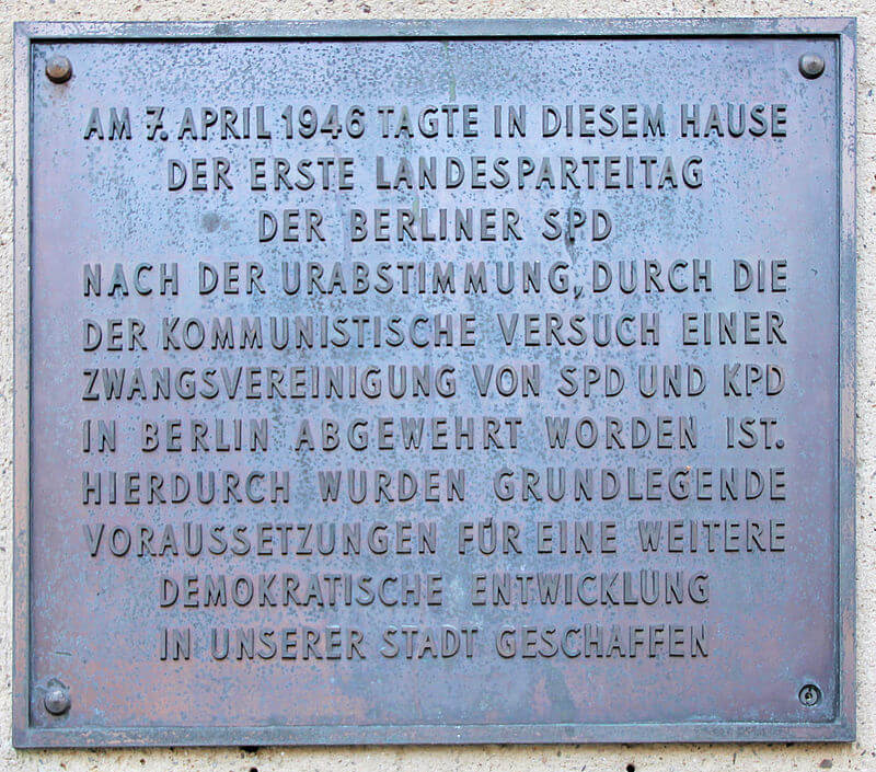 Bezirksamt untersagt Gedenkveranstaltung der SPD