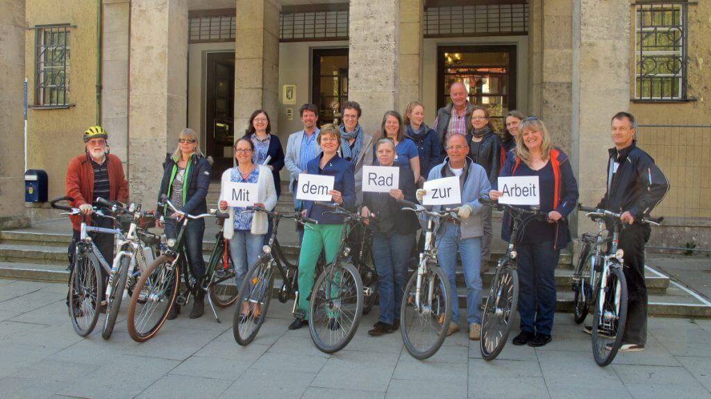 Auch in diesem Jahr beteiligt sich das Bezirksamt Steglitz-Zehlendorf an der Aktion "Mit dem Rad zur Arbeit". Foto: Pressestelle BA Steglitz-Zehlendorf