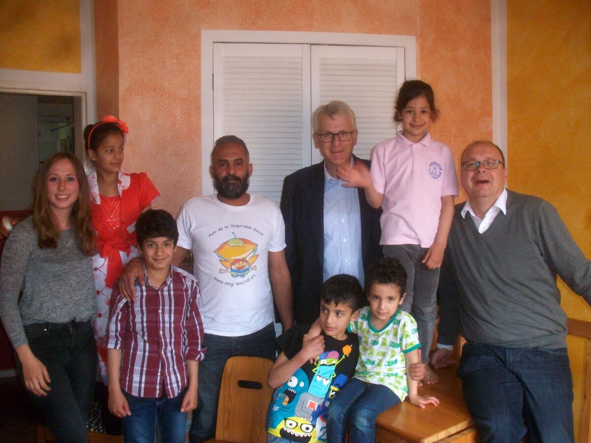 Willkommen in Berlin: Familie Al-Moussa fand Heim in Zehlendorf
