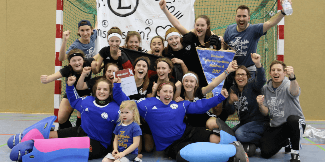 TuSLi-Hockey-Mädchen holen Deutschen Meistertitel nach Lichterfelde