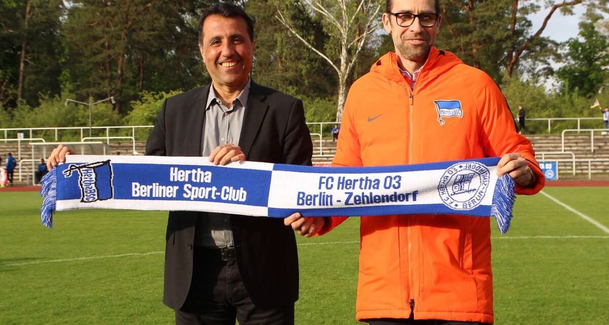 Hertha 03 Zehlendorf und Hertha BSC starten eine Kooperation im Nachwuchsbereich