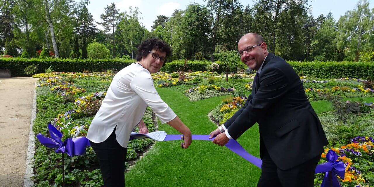 Auf dem Friedhof Zehlendorf wurde zweiter Memoriam-Garten eröffnet