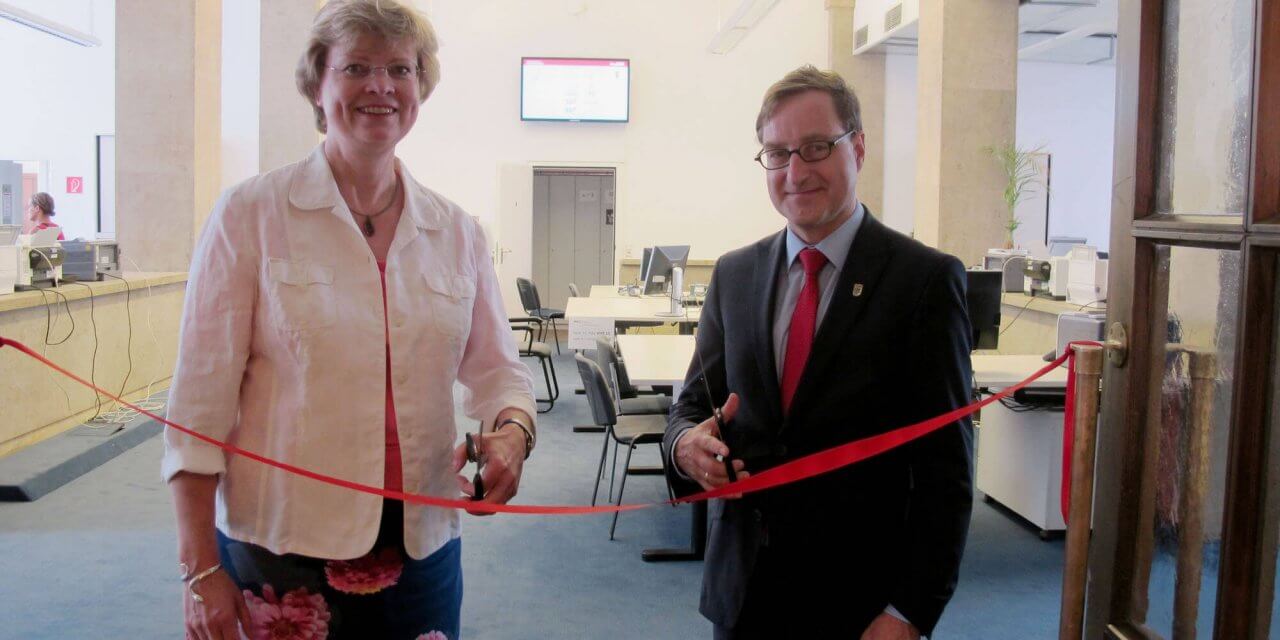 Neue Bürgeramtsräume im Rathaus Zehlendorf eröffnet