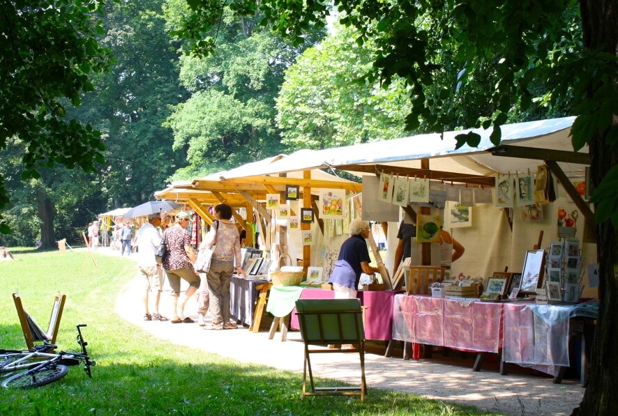 Kunstmarkt der Generationen 2022 am 25. Juni im Schlosspark Lichterfelde