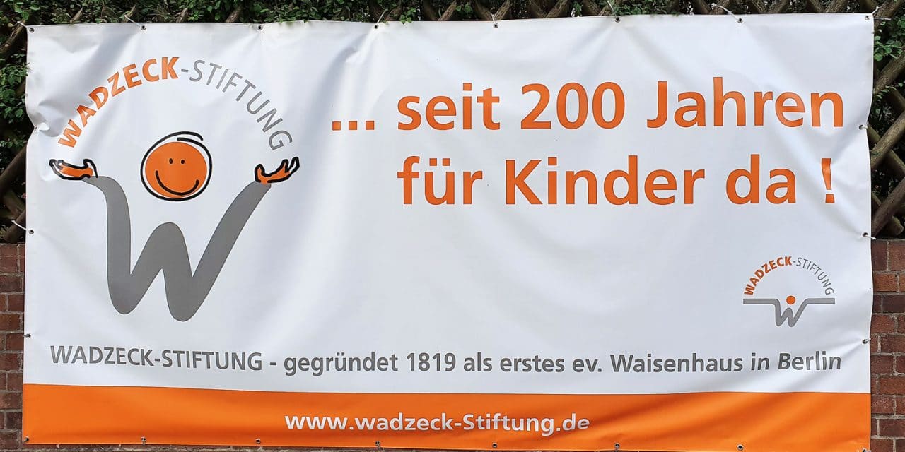 Seit 200 Jahren für Kinder da: Kinderheim Wadzeck-Stiftung feiert Jubiläum