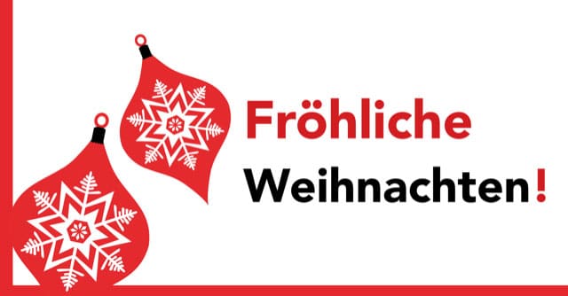 Fröhliche Weihnachten