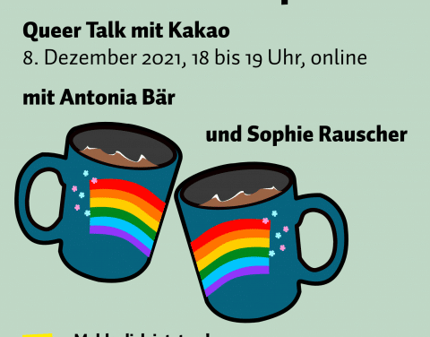 Queer Talk mit Kakao: Online-Veranstaltung