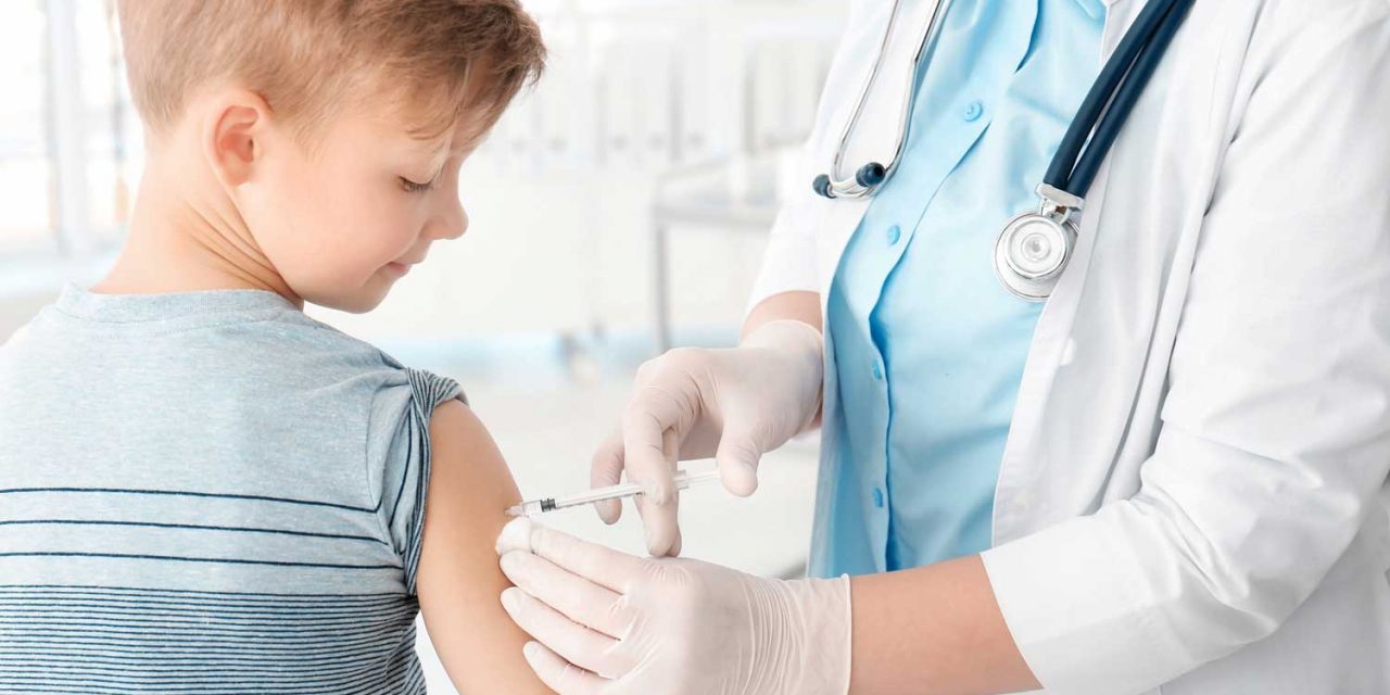 Impfangebot für Kinder von fünf bis elf Jahren