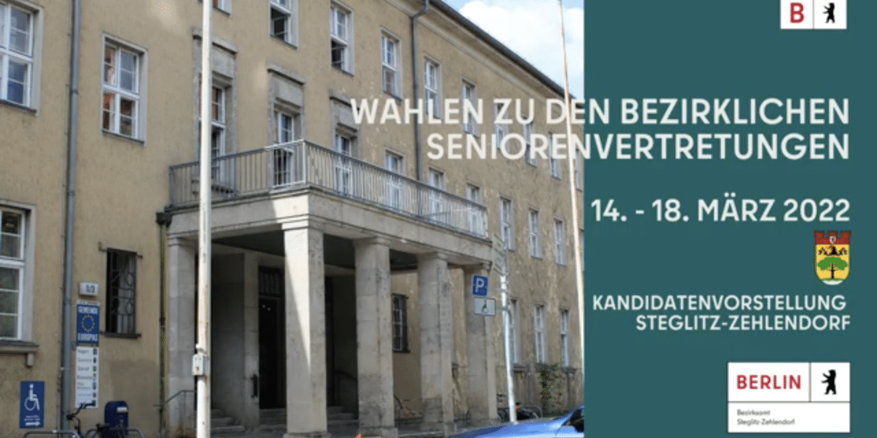 Seniorenvertretungswahl in Steglitz-Zehlendorf