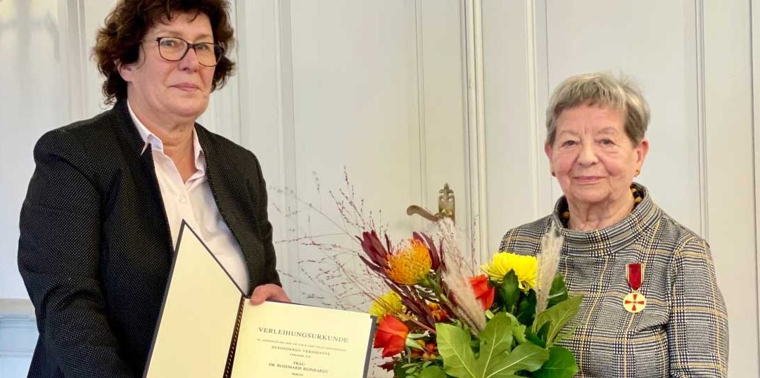 Verleihung Bundesverdienstorden an Dr. Reinhardt