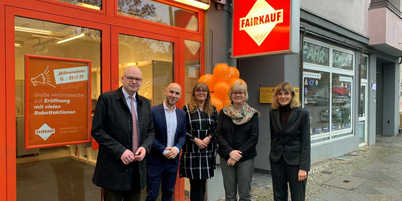 Neueröffnung Fairkaufhaus in Steglitz