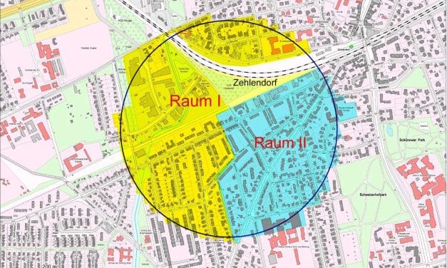 Sperrmaßnahmen wegen Bombenfundes in Zehlendorf