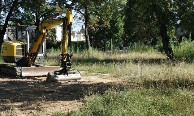 Saaleckplatz wird frisch gemacht