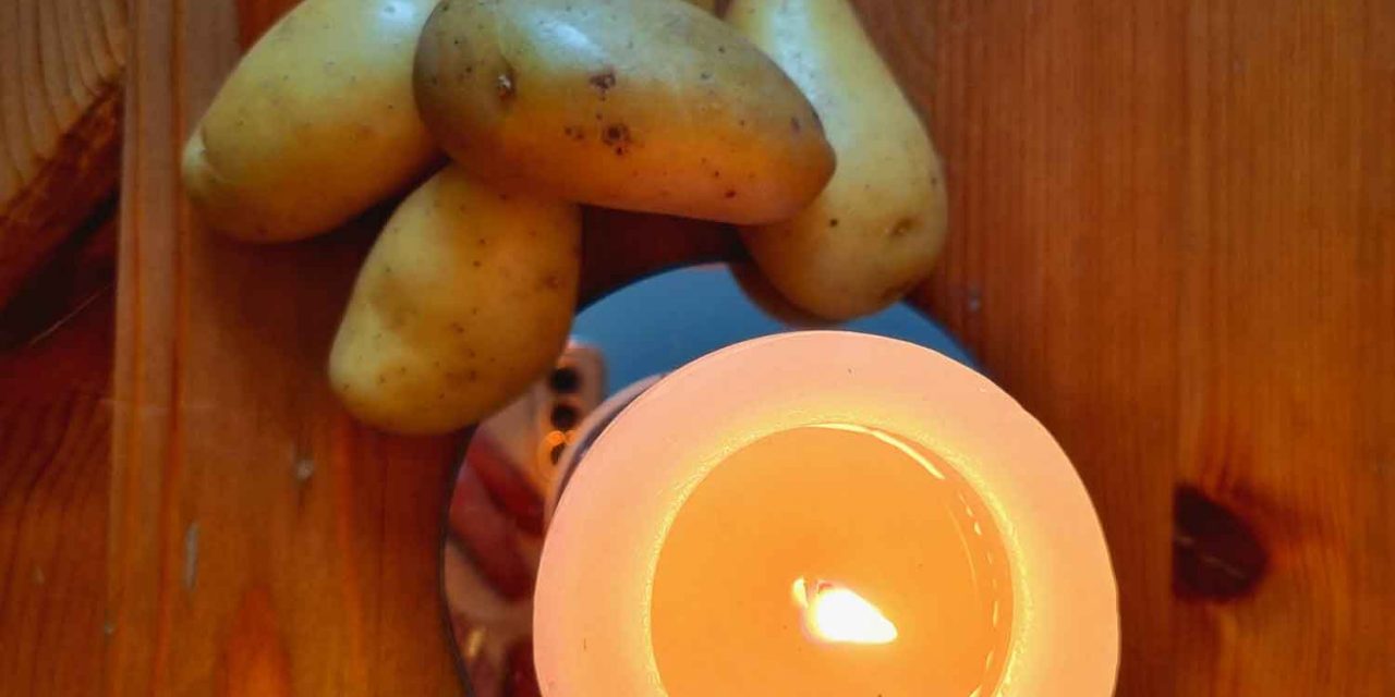 Event: Kartoffeln rösten im Gutshaus Lichterfelde