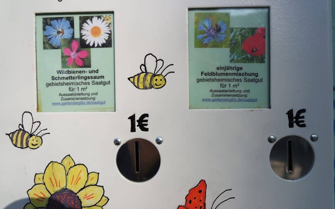 Bienenfutterautomat ist nachgefüllt