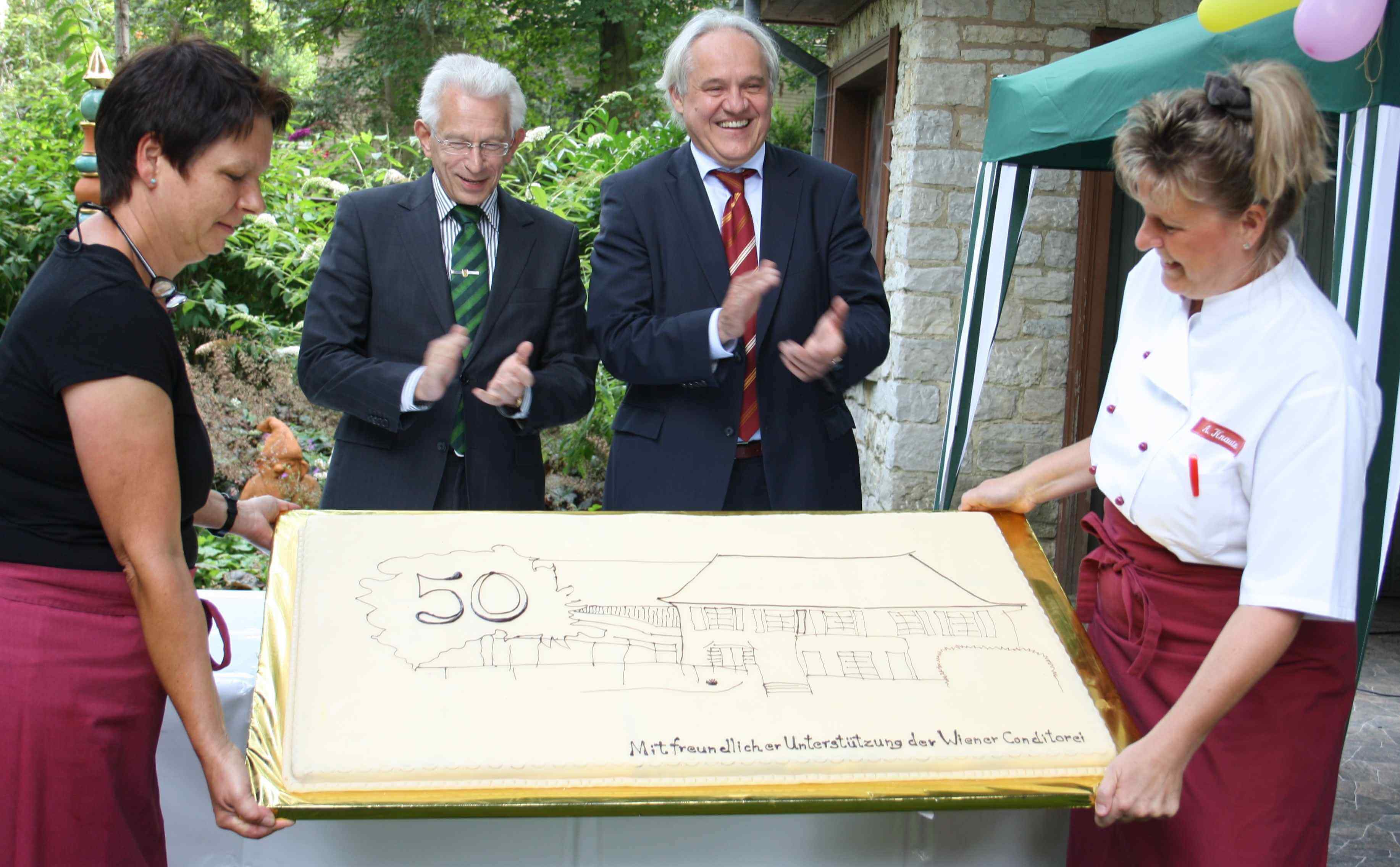Wegweisende Arbeit und viel zu lachen: Villa Donnersmarck feierte 50. Geburtstag